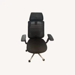 Branch Ergonomic Desk Chair With Headrest Black