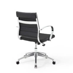 Other Office Chair In Mid Back Black Faux Leather -Othe Furniture Store 1500 1500 frame 0 1088