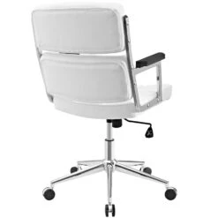 Office Chair In White Dense Foam Padding Finish -Othe Furniture Store 1500 1500 frame 0 1122