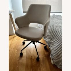 Elm Darcie Office Chair Light Beige