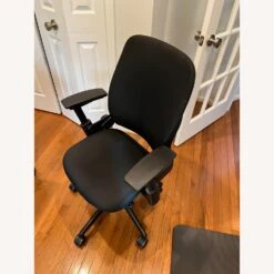 Steelcase Leap V2 Chair Fully Loaded Black -Othe Furniture Store 1500 1500 frame 0 1188