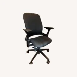 Steelcase Leap V2 Chair Fully Loaded Black -Othe Furniture Store 1500 1500 frame 0 1190