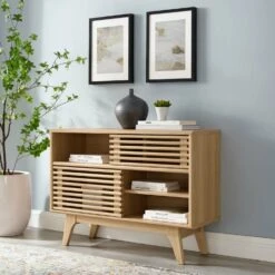 Other Display Stand In Oak Finish W/ Adjustable Shelf -Othe Furniture Store 1500 1500 frame 0 121