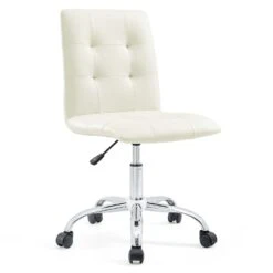 Other Office Chair In Mid Back White Faux Leatherette -Othe Furniture Store 1500 1500 frame 0 1246