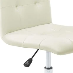 Other Office Chair In Mid Back White Faux Leatherette -Othe Furniture Store 1500 1500 frame 0 1248
