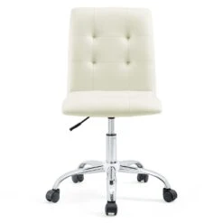 Other Office Chair In Mid Back White Faux Leatherette -Othe Furniture Store 1500 1500 frame 0 1249