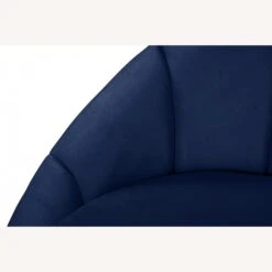 Other Chair In Shell-Shaped Navy Velvet Finish -Othe Furniture Store 1500 1500 frame 0 1282