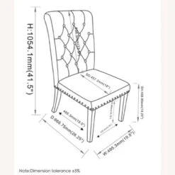 Other Side Chair In Brown Velvet Fabric W/ Espresso Legs -Othe Furniture Store 1500 1500 frame 0 1296