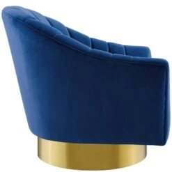 Other Accent Chair Upholstered In Navy Velvet Finish -Othe Furniture Store 1500 1500 frame 0 1307