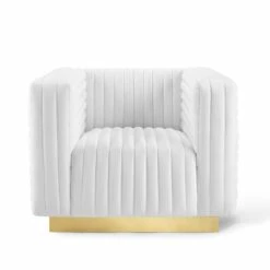 Other Accent Chair In White Velvet & Gold Steel Base -Othe Furniture Store 1500 1500 frame 0 1324