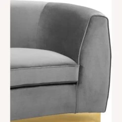 Other Chair In Gray Velvet W/ Curved Back Design -Othe Furniture Store 1500 1500 frame 0 1472