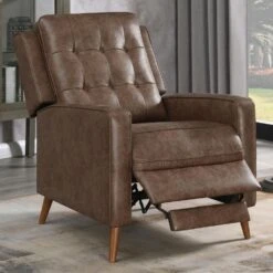 Other Recliner Chair In Brown Microfiber Leather 19 Other Recliner Chair In Brown Microfiber Leather -Othe Furniture Store 1500 1500 frame 0 1535