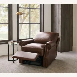 Pottery Barn James Roll Arm Leather Power Lift Recliner -Othe Furniture Store 1500 1500 frame 0 1580