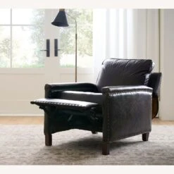 Pottery Barn Tyler Leather Square Arm Recliner -Othe Furniture Store 1500 1500 frame 0 1642