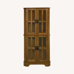 Other Cabinet In Golden Brown W/ Adjustable Shelves