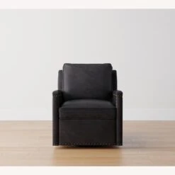 Pottery Barn Tyler Square Arm Leather Swivel Recliner -Othe Furniture Store 1500 1500 frame 0 1707