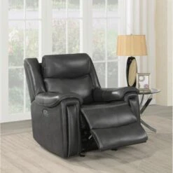 Other Power Glider Recliner In Hand-Rubbed Charcoal
