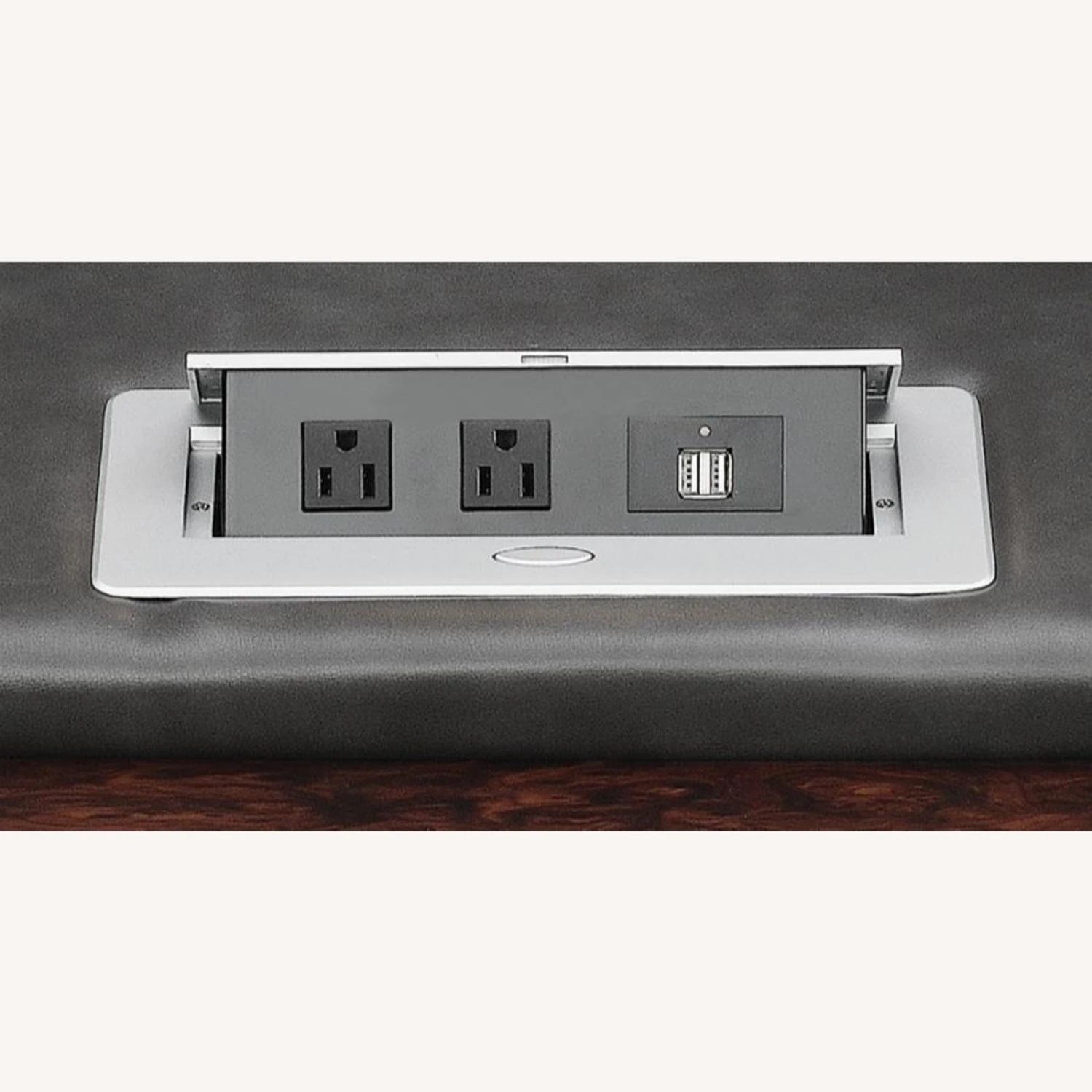 Other Power2 Sofa In Charcoal Leatherette 1 Other Power2 Sofa In Charcoal Leatherette