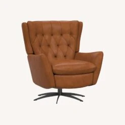 Pottery Barn Wells Leather Swivel Recliner -Othe Furniture Store 1500 1500 frame 0 1908