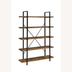 Other Bookcase In Antique Nutmeg Finish W/ 5 Shelves -Othe Furniture Store 1500 1500 frame 0 197