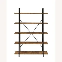 Other Bookcase In Antique Nutmeg Finish W/ 5 Shelves -Othe Furniture Store 1500 1500 frame 0 199