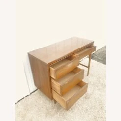 Mid Century Modern 4 Drawer Writing Desk