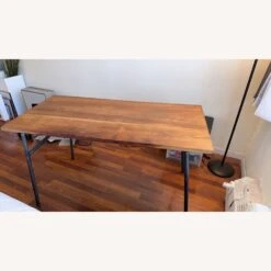 CB2 Modern Wood Iron Desk / Dining Table -Othe Furniture Store 1500 1500 frame 0 2125