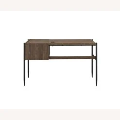 Other Writing Desk In Aged Walnut Finish W/ Outlet -Othe Furniture Store 1500 1500 frame 0 2234