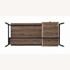 Other Writing Desk In Aged Walnut Finish W/ Outlet -Othe Furniture Store 1500 1500 frame 0 2241