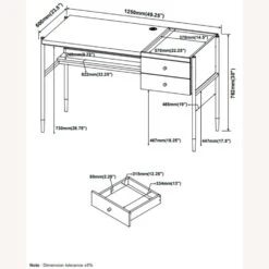 Other Writing Desk In Aged Walnut Finish W/ Outlet -Othe Furniture Store 1500 1500 frame 0 2242