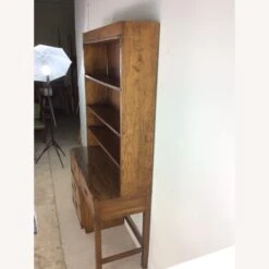 Vintage Campaign Style Writing Desk With Shelving -Othe Furniture Store 1500 1500 frame 0 2264