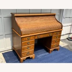 Ethan Allen Maple Roll Top Desk -Othe Furniture Store 1500 1500 frame 0 2278