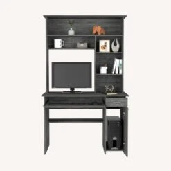 Other Desk Ryndon With Hutch, White -Othe Furniture Store 1500 1500 frame 0 2292