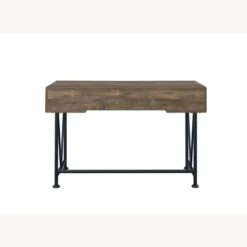 Other Writing Desk In Rustic Oak & Black Metal Finish -Othe Furniture Store 1500 1500 frame 0 2308