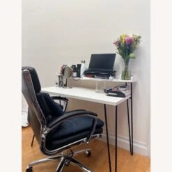 Ameriwood Homehaven White Retro Desk With Riser -Othe Furniture Store 1500 1500 frame 0 2317