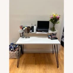 Ameriwood Homehaven White Retro Desk With Riser -Othe Furniture Store 1500 1500 frame 0 2319