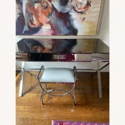 Uttermost Mirrored Lexington Desk With Stool -Othe Furniture Store 1500 1500 frame 0 2353