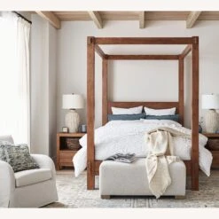 Pottery Barn Menlo Reclaimed Teak Nightstand -Othe Furniture Store 1500 1500 frame 0 2405