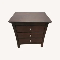 Bob's Discount 3 Drawer Dark Brown Night Stand -Othe Furniture Store 1500 1500 frame 0 2420