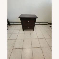 Bob's Discount 3 Drawer Dark Brown Night Stand -Othe Furniture Store 1500 1500 frame 0 2423