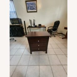 Bob's Discount 3 Drawer Dark Brown Night Stand -Othe Furniture Store 1500 1500 frame 0 2425