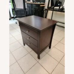 Bob's Discount 3 Drawer Dark Brown Night Stand -Othe Furniture Store 1500 1500 frame 0 2426