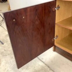 Danish Modern Rosewood Bookshelf Or Bar Cabinet