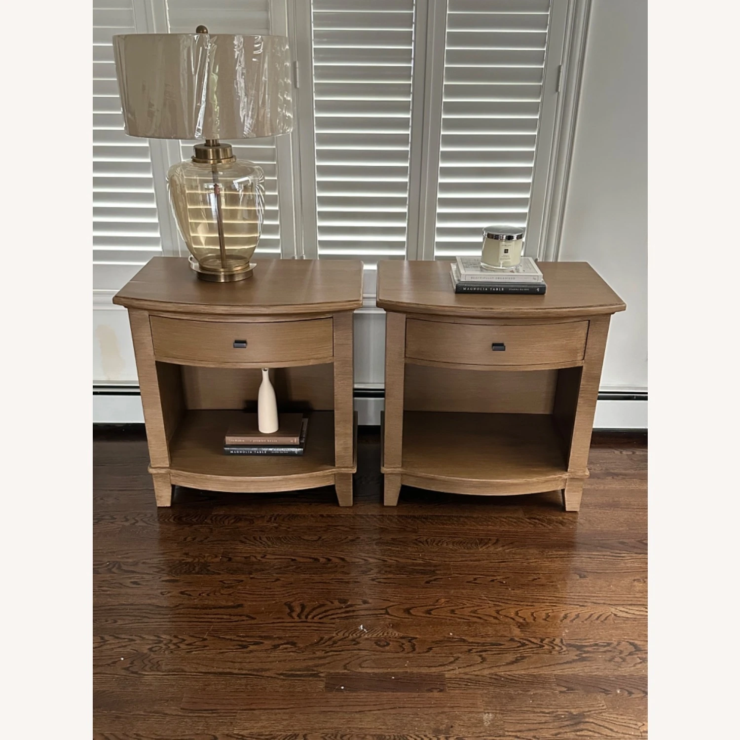 Other Pair Of Faux Wood Nightstands 6 Other Pair Of Faux Wood Nightstands - Image 6