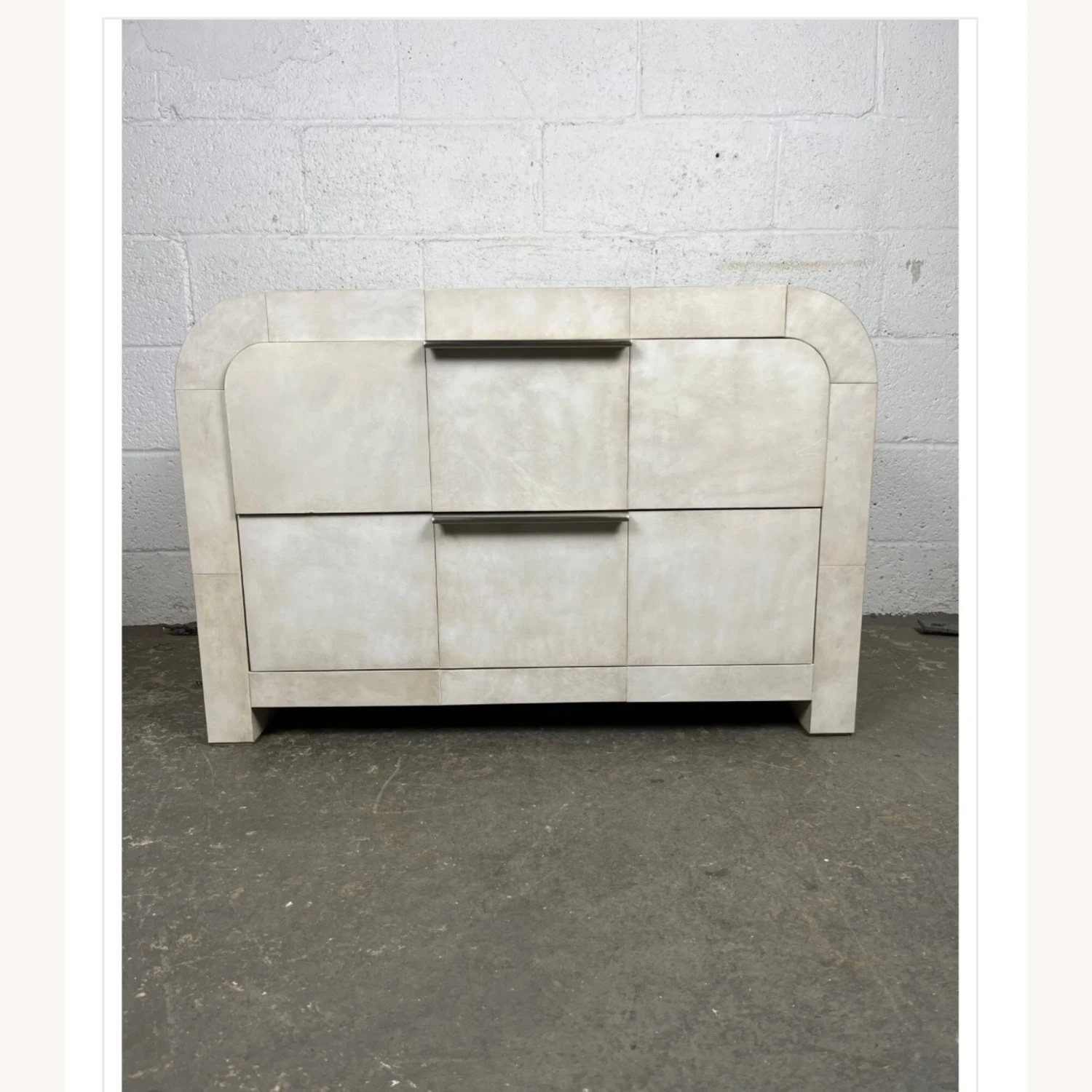 Restoration Hardware Parchment Nightstands 1 Restoration Hardware Parchment Nightstands