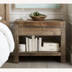 Pottery Barn Hensley Reclaimed Wood Nightstand -Othe Furniture Store 1500 1500 frame 0 2499