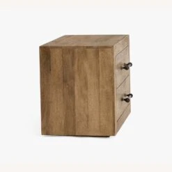 Pottery Barn Oakleigh Reclaimed Wood 2-Drawer Nightstand -Othe Furniture Store 1500 1500 frame 0 2559