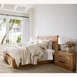 Pottery Barn Oakleigh Reclaimed Wood 2-Drawer Nightstand -Othe Furniture Store 1500 1500 frame 0 2562