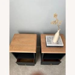 Modern Nathan Hale Maple Nightstand