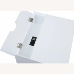 Other Nightstand In White Finish With Wood Grain Veneer 14 Other Nightstand In White Finish With Wood Grain Veneer -Othe Furniture Store 1500 1500 frame 0 2621